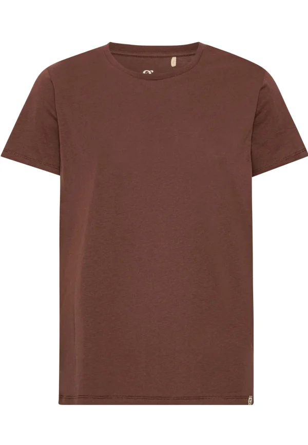 GROBUND Alfie t-shirten - den i chokoladebrun