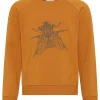 GROBUND Calle sweatshirten mini - den i gylden med flue