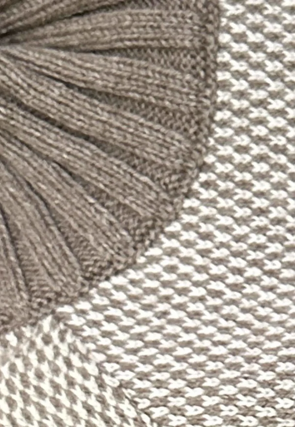 GROBUND Hilde uldstrik - den beige/ sandfarvede