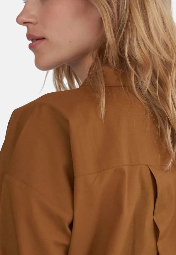 GROBUND Liva skjorten - den oversize i kanel
