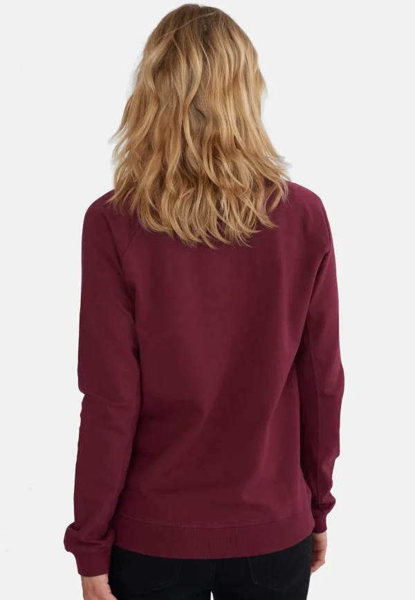 GROBUND Martha sweatshirten - den i brombær med vandkalv
