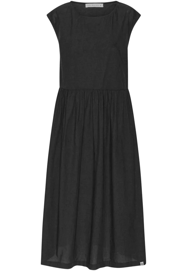 GROBUND Mathilde kjolen - den i mørkegrå melange