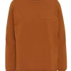 GROBUND Sava sweatshirten - den oversize i brændt orange