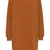 GROBUND Selma sweatshirten - den lange i brændt orange